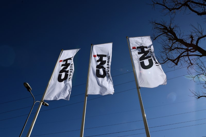FILE PHOTO: The truck and tractor maker CNH Industrial NV releases Q4 and FY results