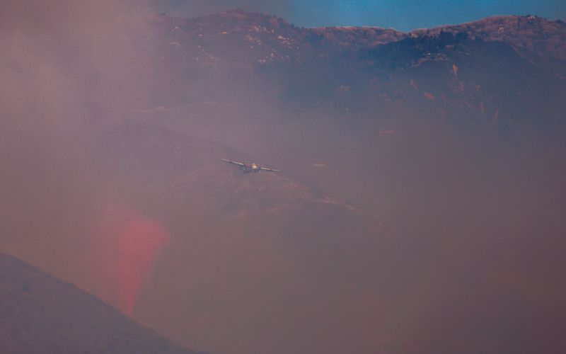FILE PHOTO: Colorado fire burns near Big Sur