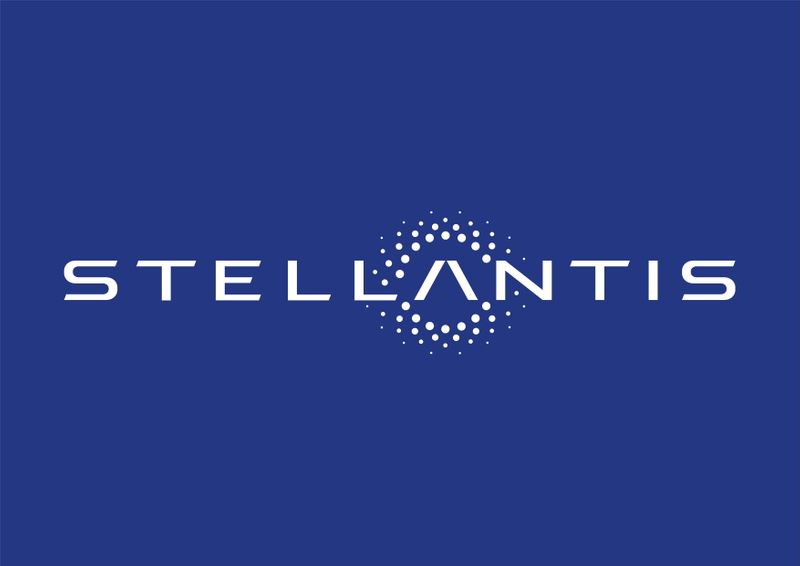 The logo of Stellantis