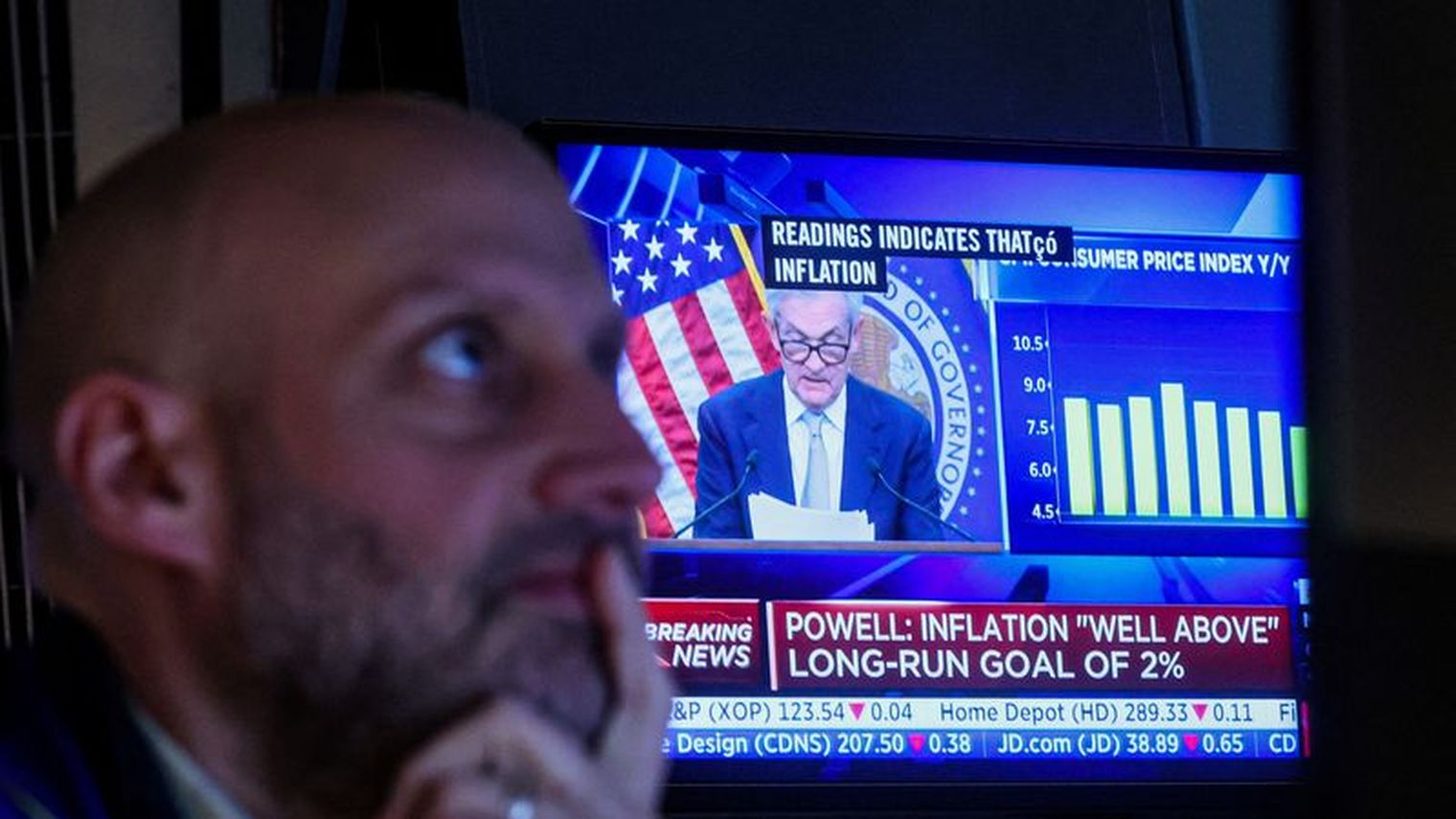 Bourse de Wall Street : 
                Wall Street dans le rouge après les annonces de la Fed
