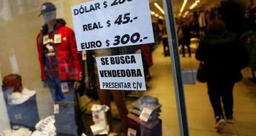 Il peso del mercato nero argentino crolla dopo la scossa del ministero dell'Economia