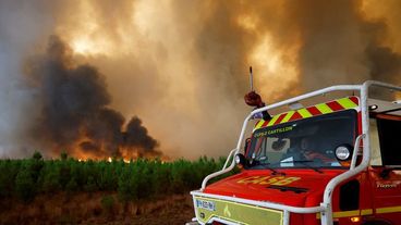 France-L'incendie en Gironde continue de progresser, Borne et Darmanin attendus sur place