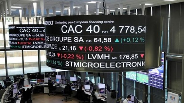 Bourse de Paris : 
                Le CAC 40 gagne 0,6%, à 7.179,3 points, après l'ouverture