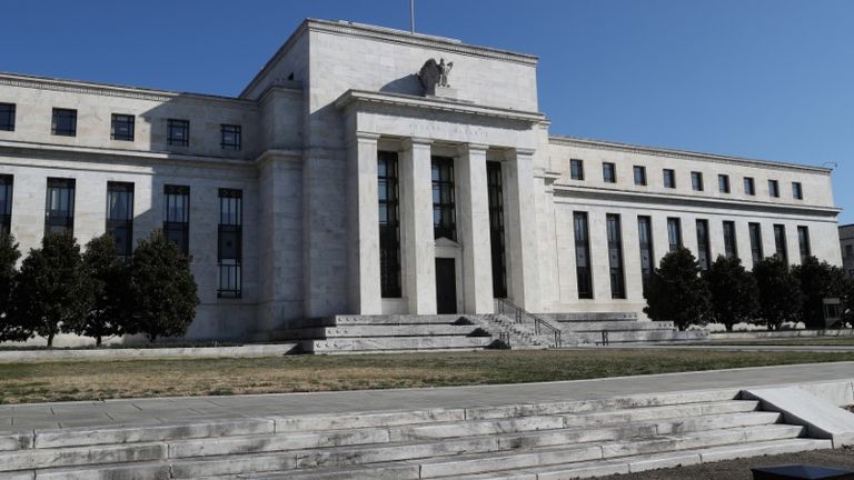 Wall Street : 
                Analyse-Bankproblemen, Fed houden beleggers op scherp in nerveuze Amerikaanse aandelenmarkt
