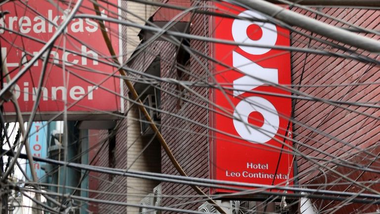India's Oyo Hotels rapporteert kleiner verlies in juli-sept vs. eerste kwartaal