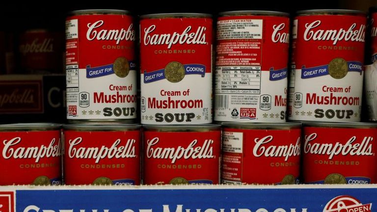 Campbell Soup verhoogt prognoses door stevige vraag naar soepen, sauzen