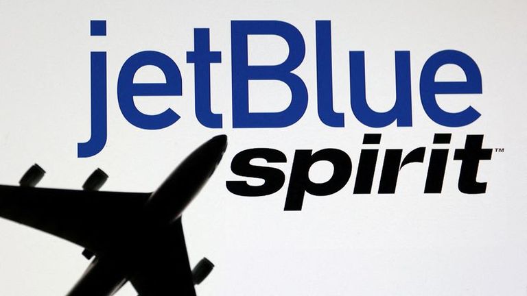 Le ministère américain des transports rejette la demande d'exemption de JetBlue et Spirit, en invoquant les poursuites engagées par le ministère de la justice.