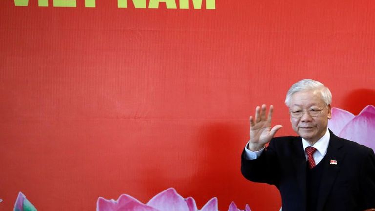 Vietnam communist party chief, Biden agree to boost ties in phone call