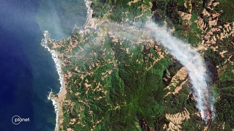 Il Cile combatte contro gli incendi selvaggi più letali del record, mentre l'ondata di calore lo attanaglia