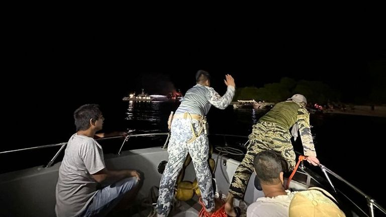 Fire on passenger ferry in Philippines kills 10 -coast guard