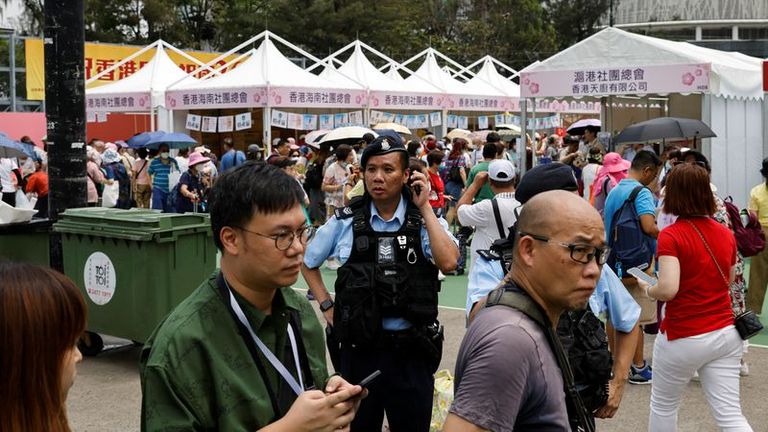 Verhaftungen und strenge Sicherheitsvorkehrungen in Hongkong zum Tiananmen-Jahrestag