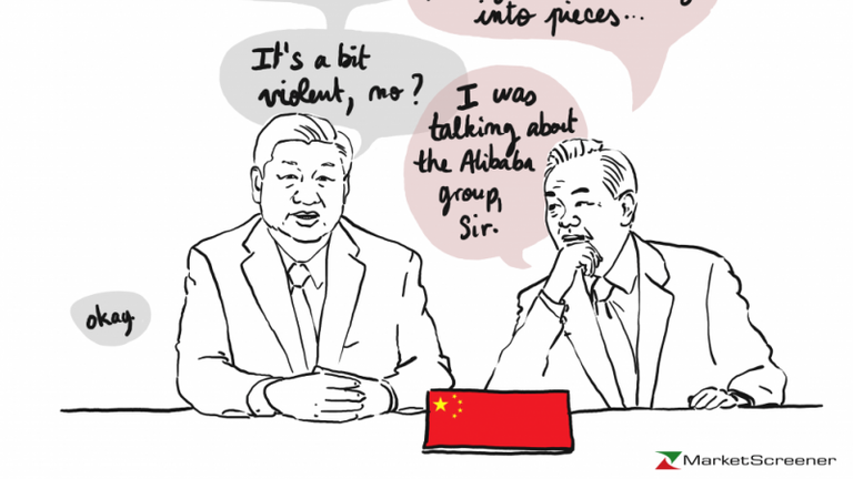 Alibaba :  Divide and conquer?