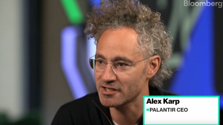 INTERVIEW - Alex Karp, CEO of Palantir :  Our AI products are so powerful that I hesitate to sell them to certain customers.