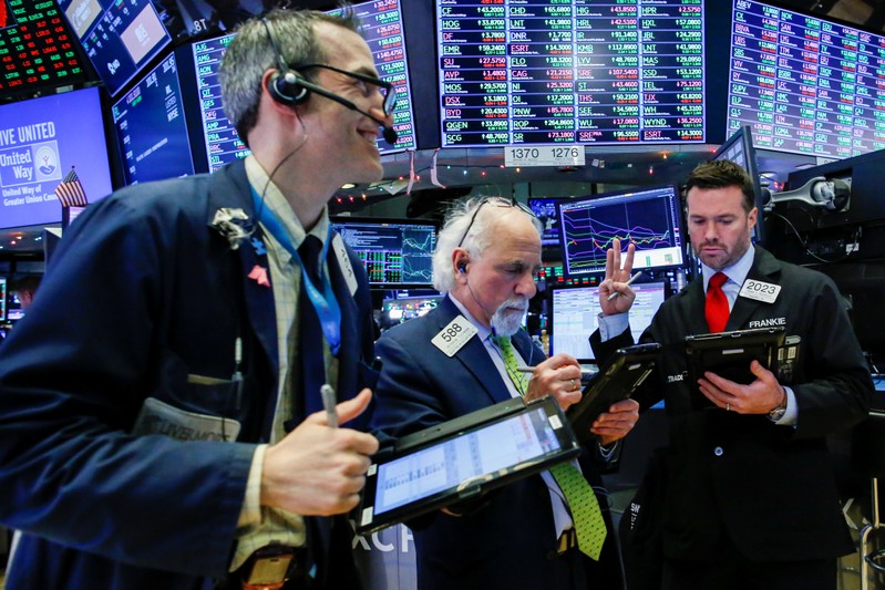 Wall Street opens lower as investors worry about Ukraine and stagflation