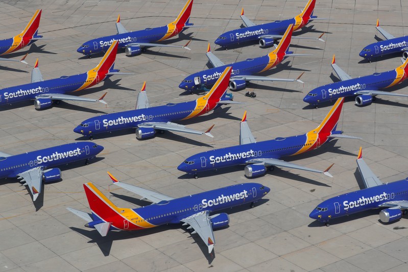 Boeing : Southwest extends Boeing 737 MAX cancellations through Sept. 2 ...