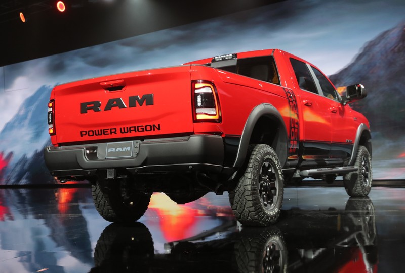 FILE PHOTO: Ram Power Wagon pickup unveiled at the North American International Auto Show in Detroit, Michigan