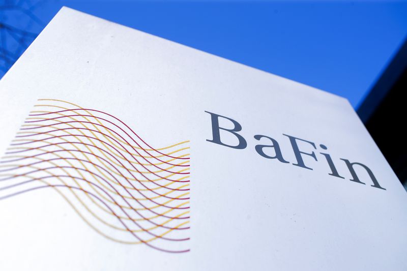 ARCHIV: Das Logo der deutschen Bundesanstalt für Finanzdienstleistungsaufsicht (BaFin) vor einem Bürogebäude der BaFin, Bonn, Deutschland