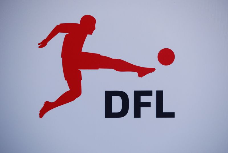 ARCHIV: Das Logo der Deutschen Fußball Liga (DFL) in Köln, Deutschland