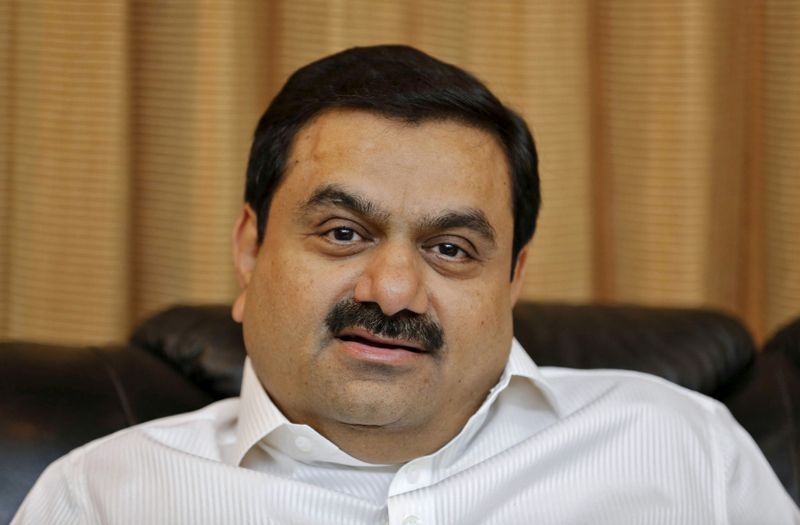 File photo of Indian billionaire Adani speaking during an interview with Reuters at his office in Ahmedabad