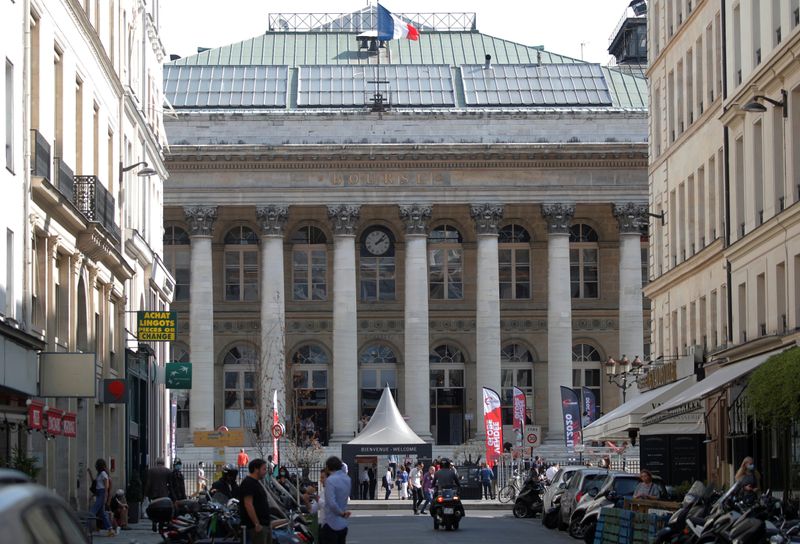 Le Palais Brogniard, ancienne Bourse de Paris