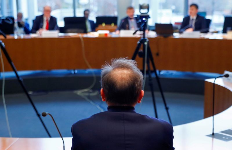 FILE PHOTO: Former Wirecard CEO testifies before German parliamentary committee in Berlin