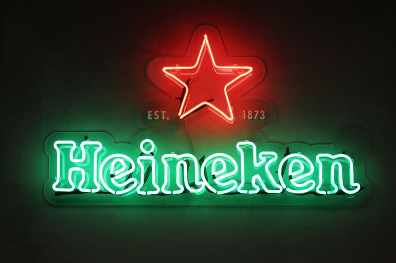 Logo Heineken a San Paolo