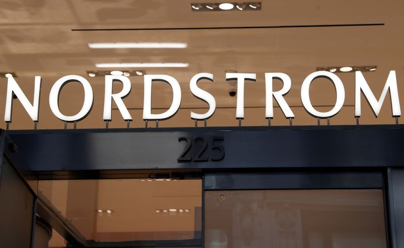 FILE PHOTO: The outside of the Nordstrom flagship store is seen during a media preview in New York