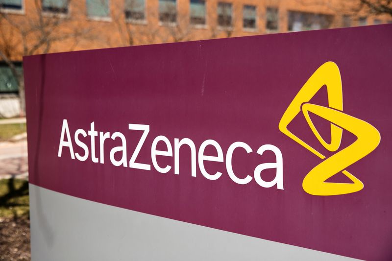 FILE PHOTO: Exterior photo of the North America headquarters of AstraZeneca