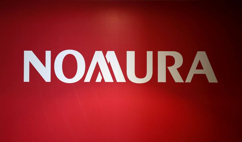 FILE PHOTO: FILE PHOTO: Logo of Nomura Holdings is pictured in Tokyo