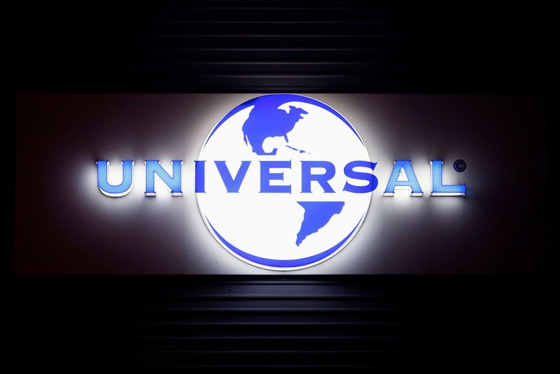 FILE PHOTO: Logo of Universal Music Group is seen in Zurich