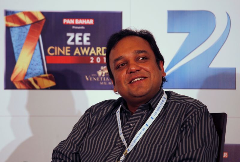 FILE PHOTO: Goenka, CEO and MD of Zee Entertainment Enterprises, attends news conference before Zee Cine Awards in Macau