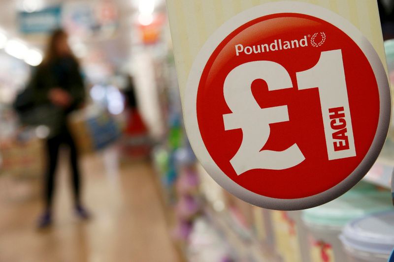 FILE PHOTO: A Poundland store in London