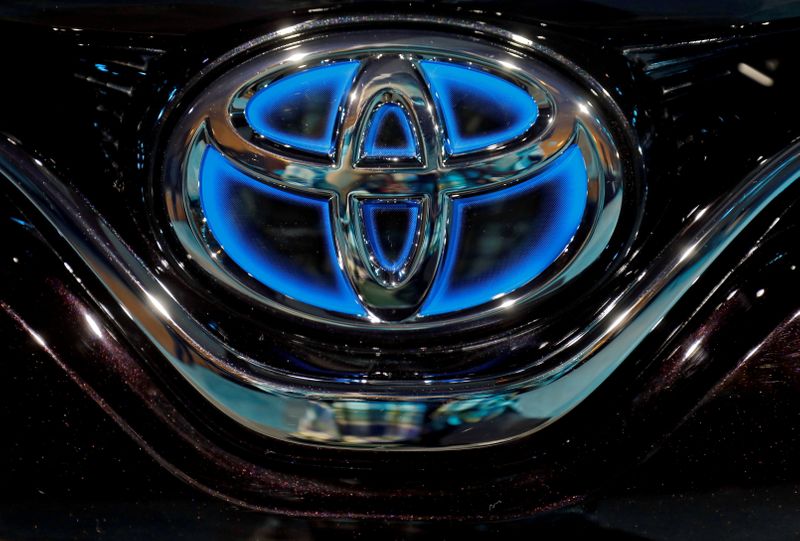 Foto de archivo ilustrativa del logo de Toyota 