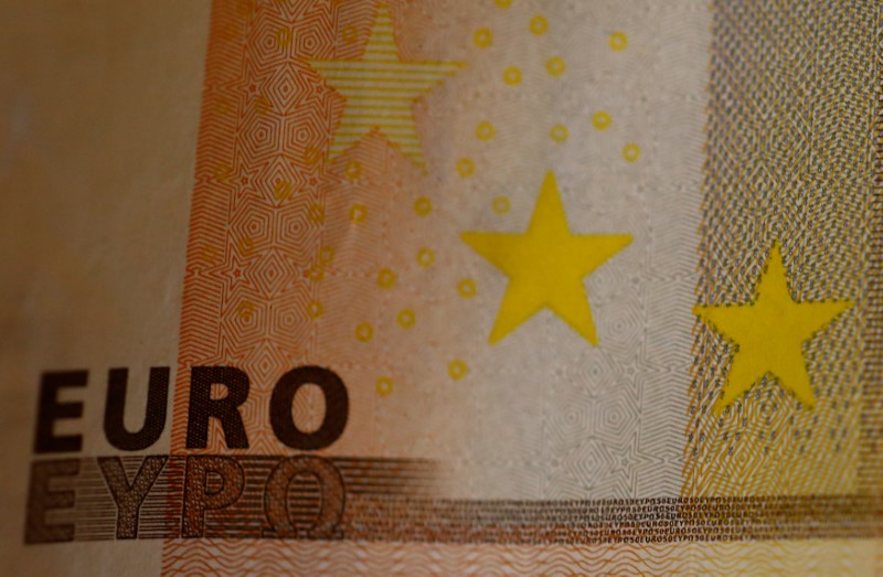 FILE PHOTO: A 50 Euro banknote is seen in a picture illustration.