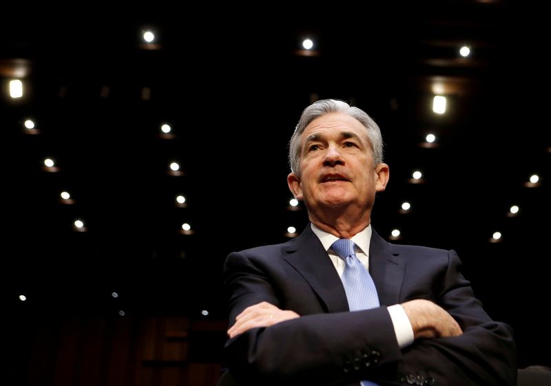 FILE PHOTO: Jerome Powell testifies on his nomination to become chairman of the U.S. Federal Reserve in Washington