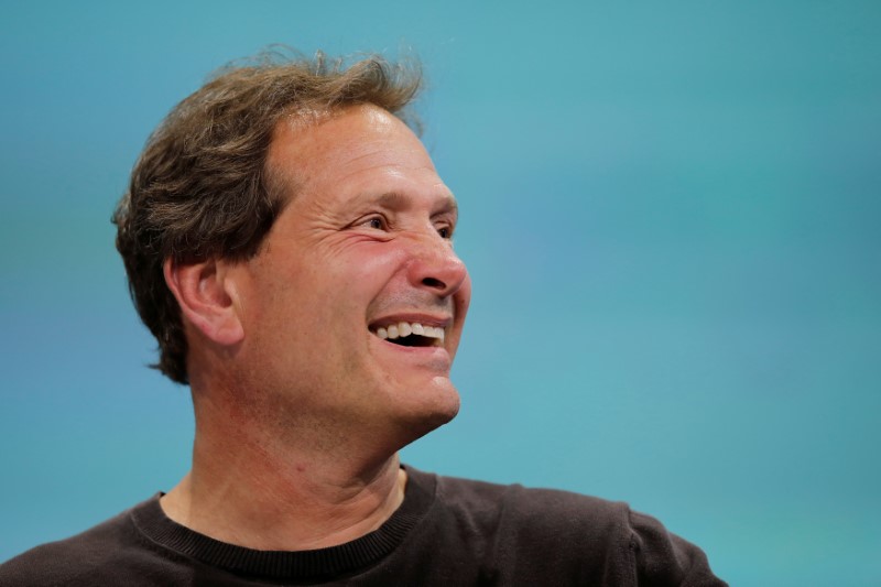 FILE PHOTO: Dan Schulman, President and CEO of PayPal Holdings Inc., attends the Viva Technology conference in Paris
