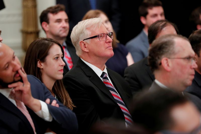 FILE PHOTO: Gateway Pundit publisher Jim Hoft attends social media forum at the White House in Washington