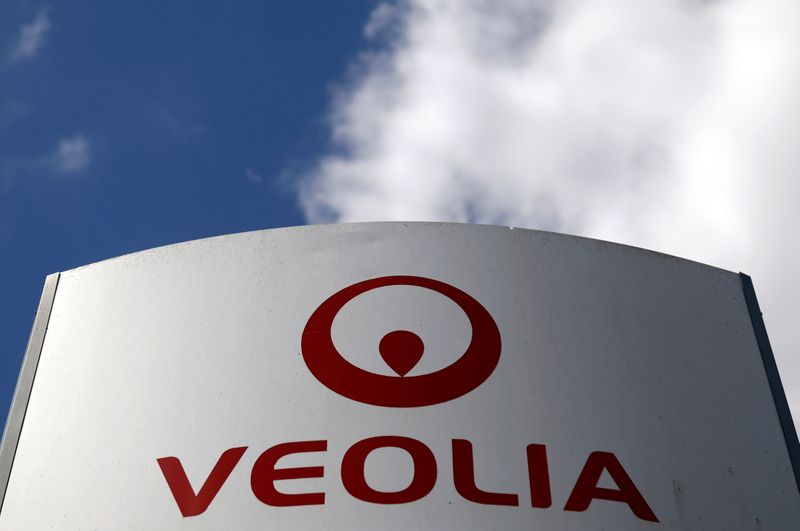 FILE PHOTO: Logo of Veolia