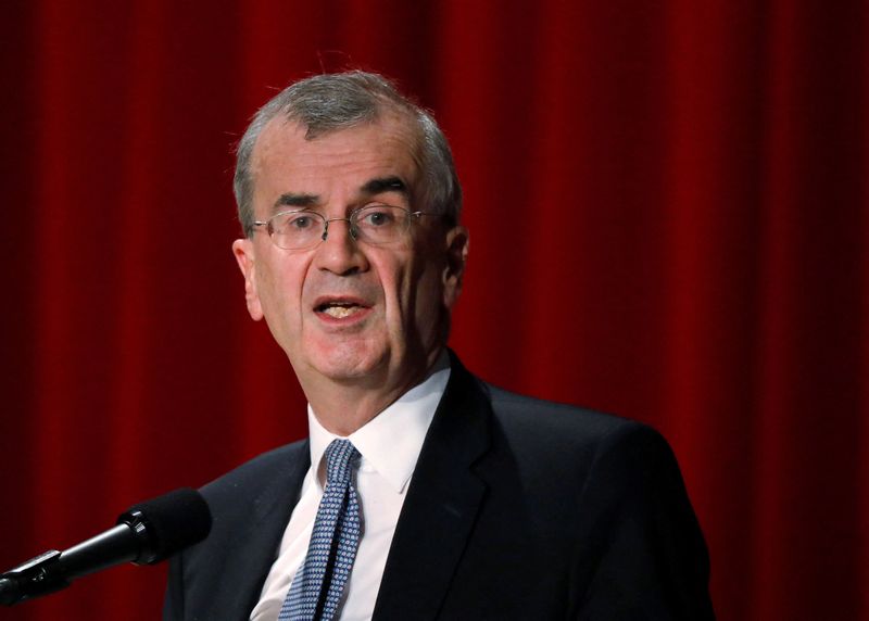 Le responsable de la politique de la Banque centrale européenne, François Villeroy de Galhau, également gouverneur de la banque centrale française