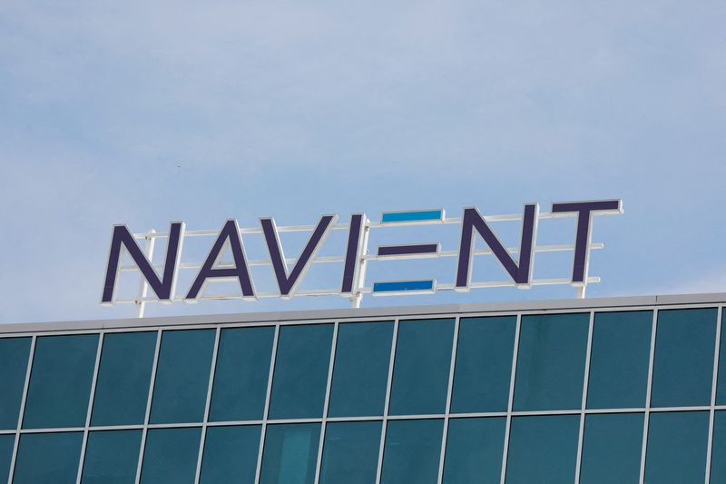FILE PHOTO: Signage is seen on the offices of Navient in Wilmington, Delaware