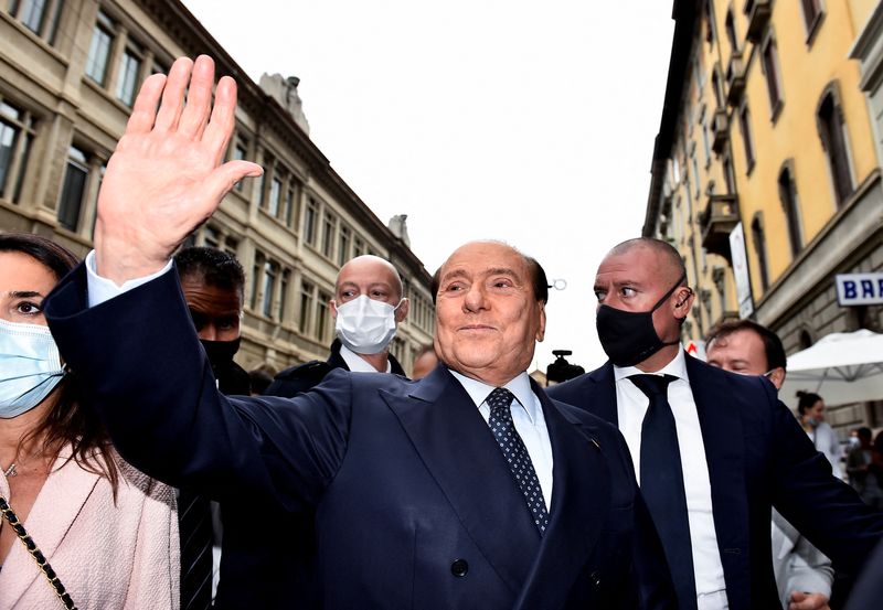 Silvio Berlusconi a Milano