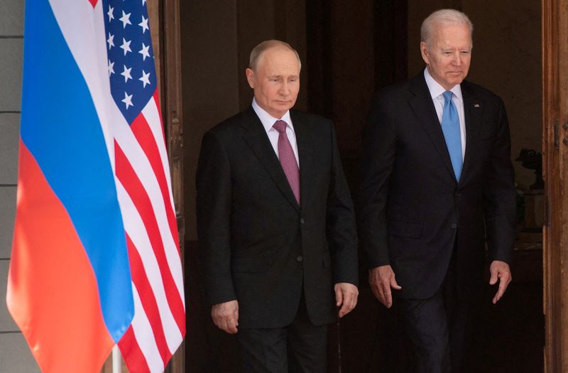 FILE PHOTO: U.S.-Russia summit in Geneva