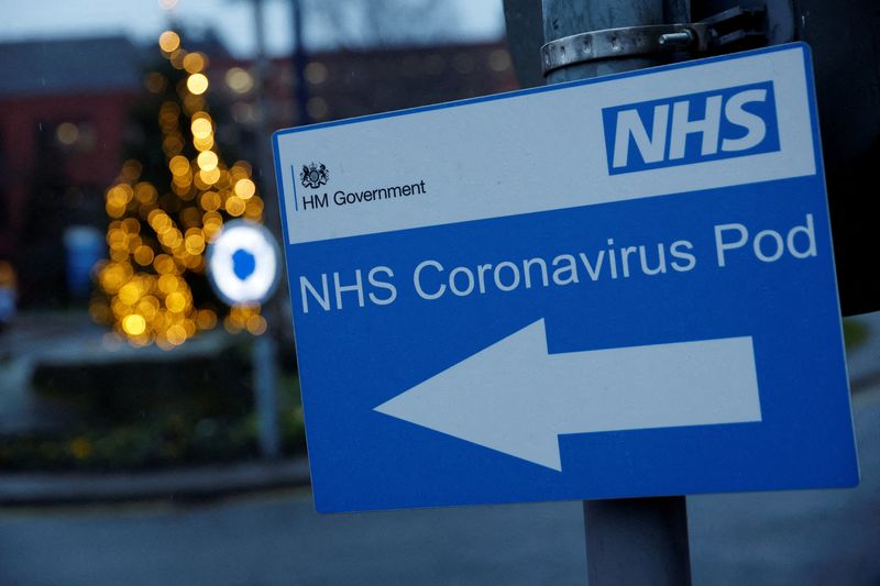 FILE PHOTO: Spread of the coronavirus disease (COVID-19) pandemic in Leeds