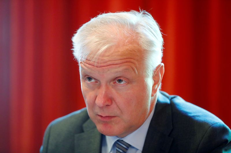 FILE PHOTO: Finland's central bank governor Rehn in Helsinki
