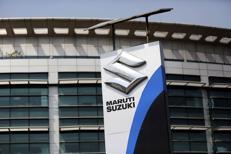 FILE PHOTO: Corporate office of Maruti Suzuki India Limited is pictured in New Delhi