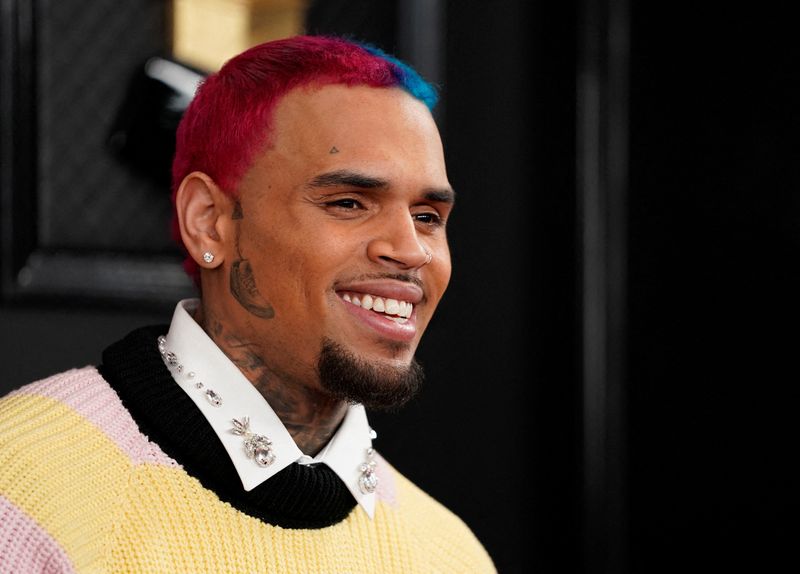 FILE PHOTO: 62nd Grammy Awards – Arrivals – Los Angeles, California, U.S., January 26, 2020 - Chris Brown