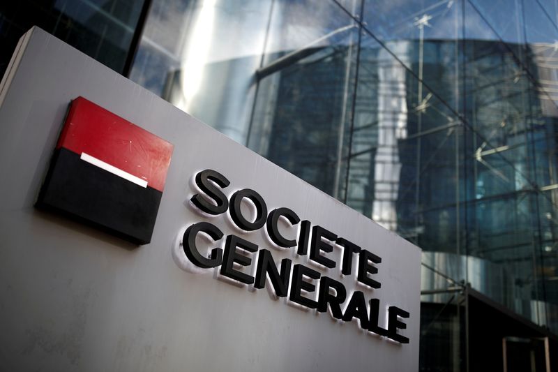 Photo d'archives du logo de la Société Générale