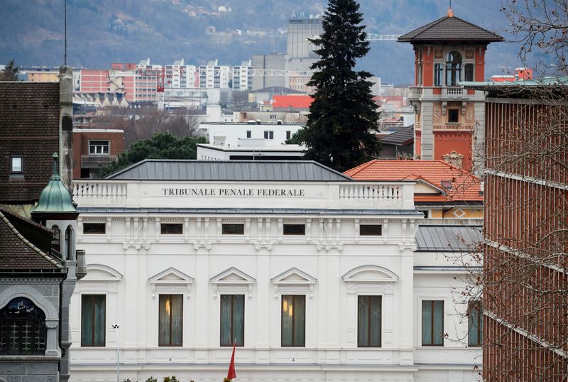 FILE PHOTO: Swiss Federal Criminal Court is seen in Bellinzona