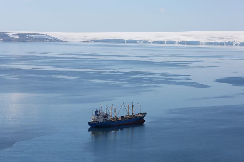 FILE PHOTO: Krill fishing in Antarctica