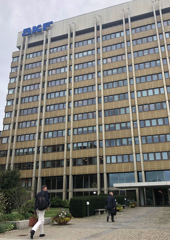 FILE PHOTO: SKF headquarters are pictured in Gothenburg